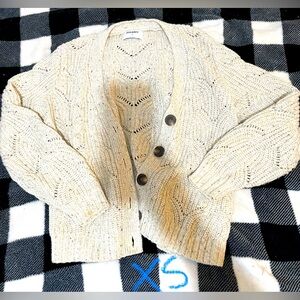 Old navy cropped thick sweater.